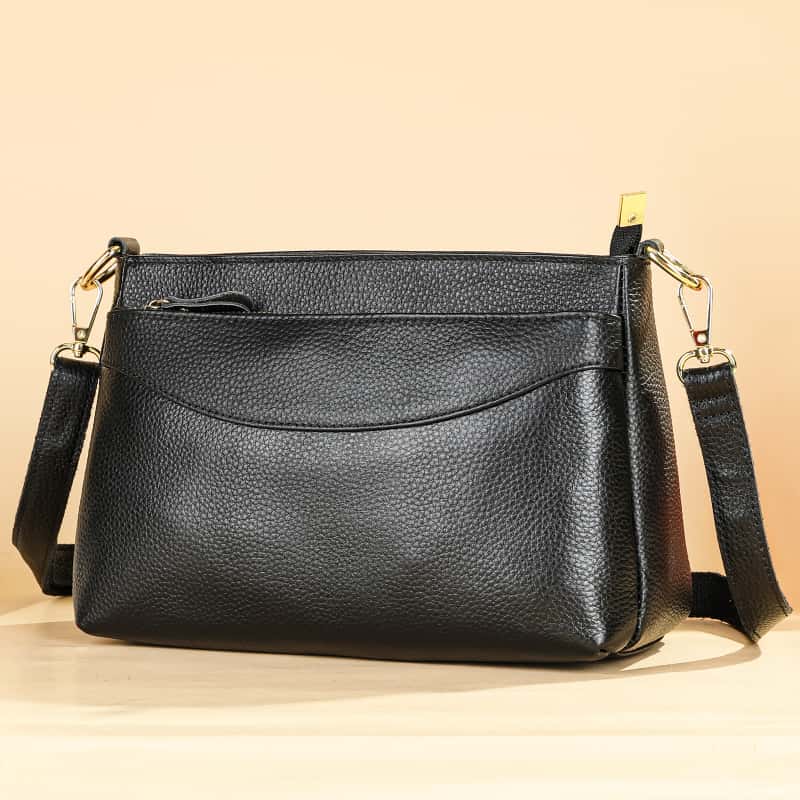 WESTAL Large Capacity Women's Handbag Handcrafted Soft Leather Shoulder Bag