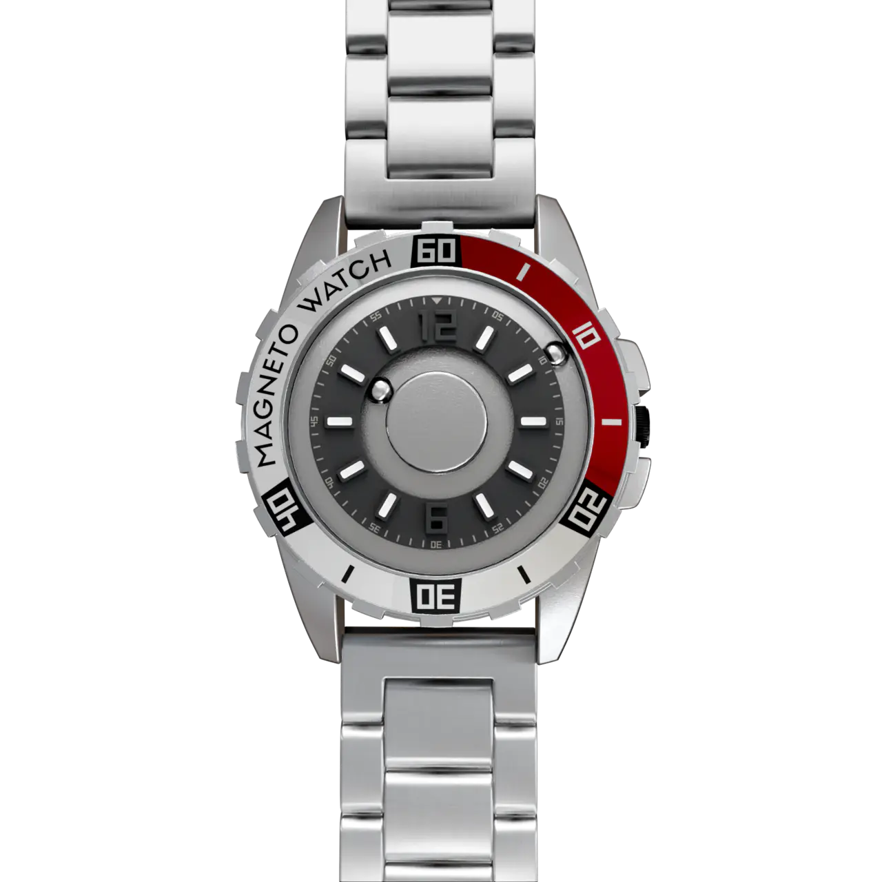 Uranus Red steel silver