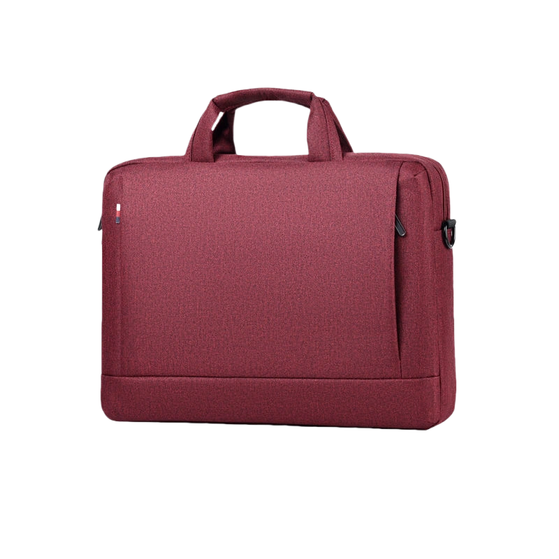 Business computer bag fashion men's shoulder bag senior sense handheld waterproof briefcase leisure commuting document bag