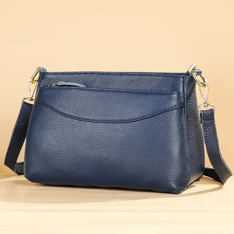 WESTAL Large Capacity Women's Handbag Handcrafted Soft Leather Shoulder Bag